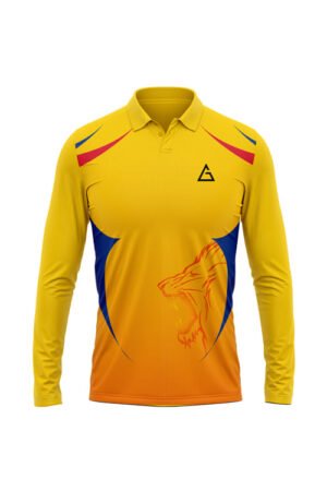 Custom Cricket jersey - CSK Model